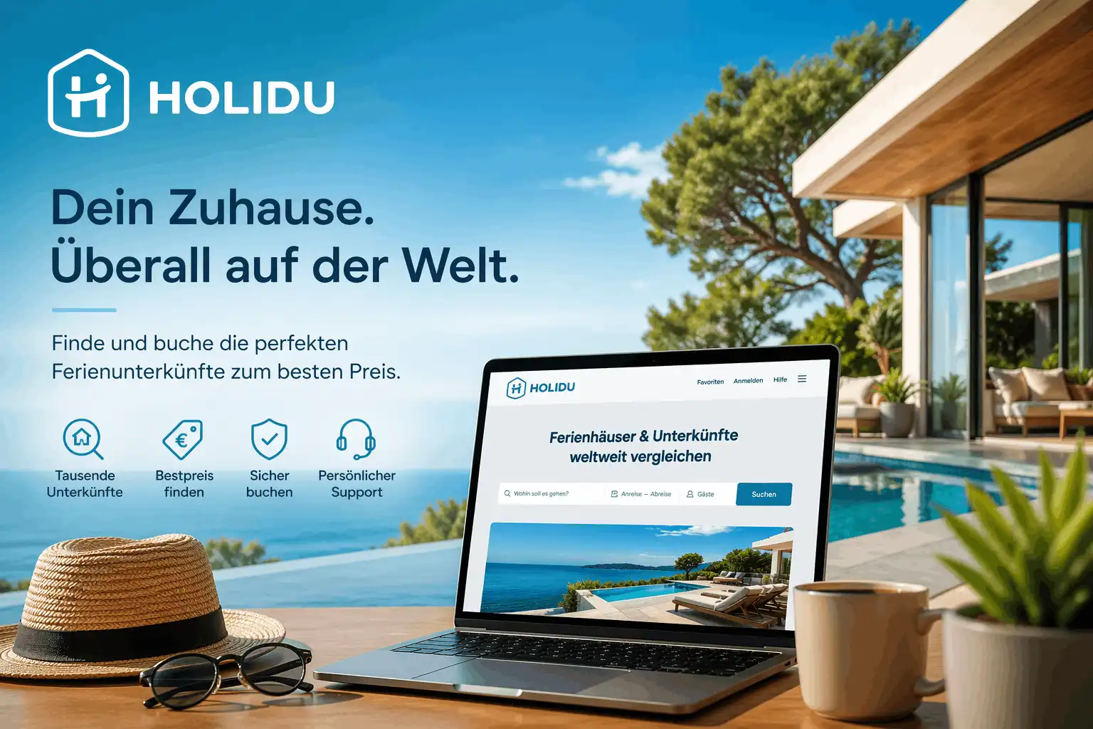 Warum Reisende über Holidu sprechen: Ein einfacher Guide für smarte Urlaubsbuchungen